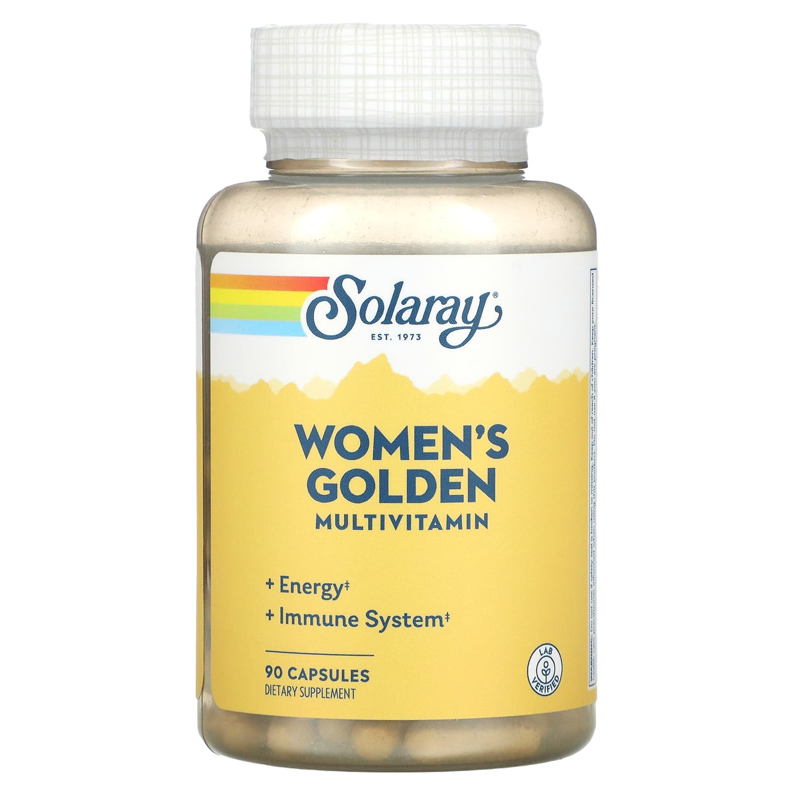 Solaray, Women's Golden Multivitamin, 90 Capsules UPC 076280047929 | HiLife Vitamins